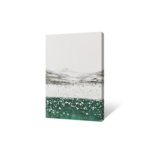 Medium Oil Painting Modern Home Decoration Thick Stone Landscape Abstract Hand Painted Wall Hanging Decor 3D Relief