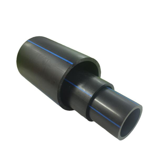 Tubulação plástica da drenagem da irrigação do Hdpe do preto da tubulação de água da tubulação de fonte da água PE100