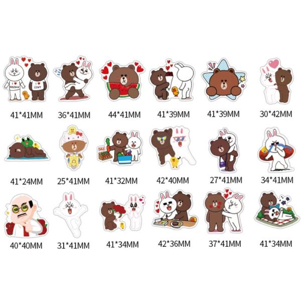 Decorative Scrapbook Stickers And Embellishments Cute Bear Shape Cut Stickers