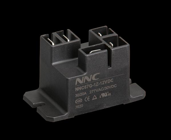 NNC PCB Relay NNC67G high DC voltage relay for Car Charging pile Solar Energy