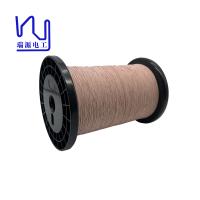 Ustc 155 0.08mm*10 échoue en soie servi en nylon de fil de cuivre de Litz couvert