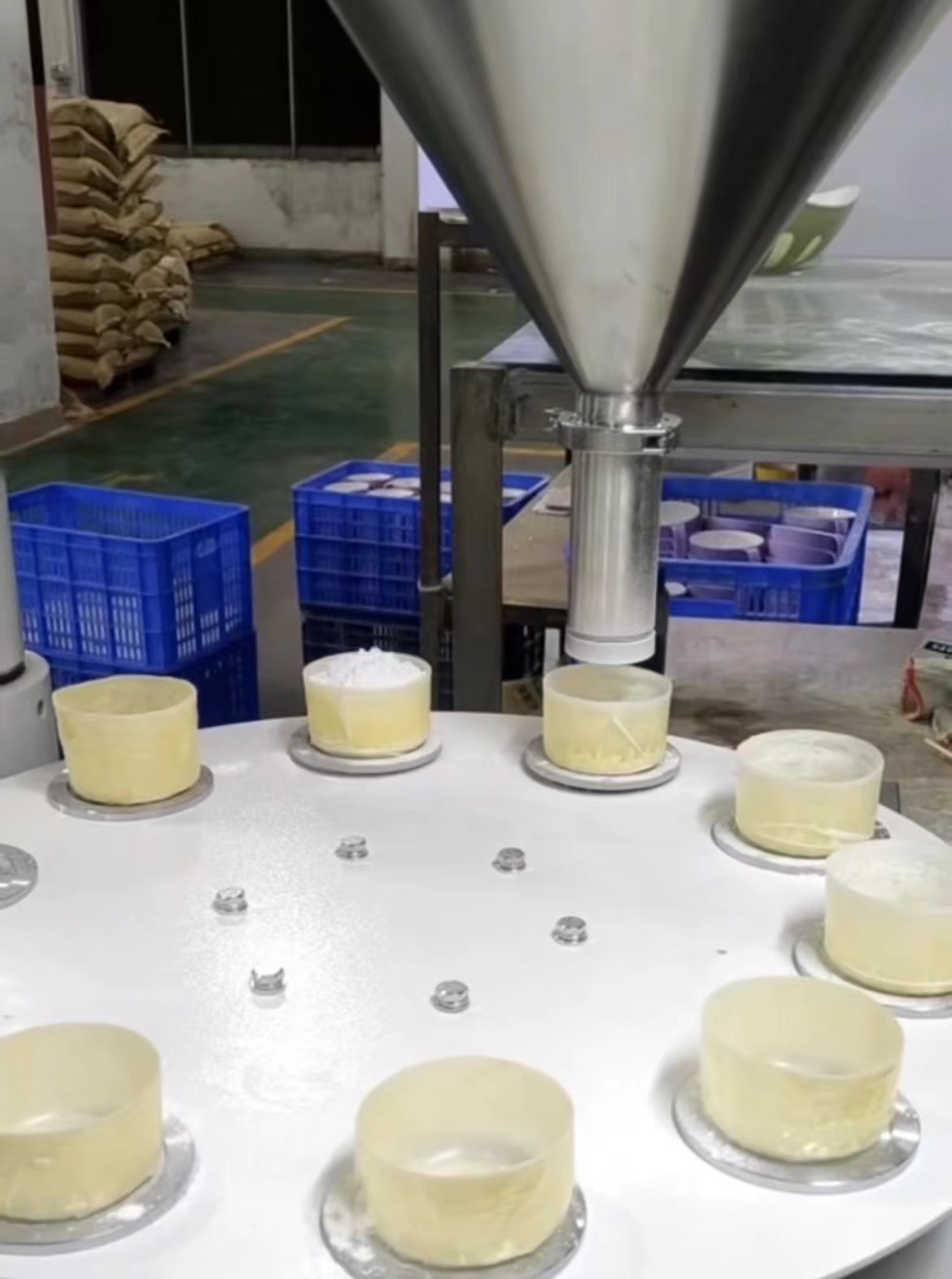 Large Capacity Automatic Weighing Filling Machine For Melamine Molding Compound