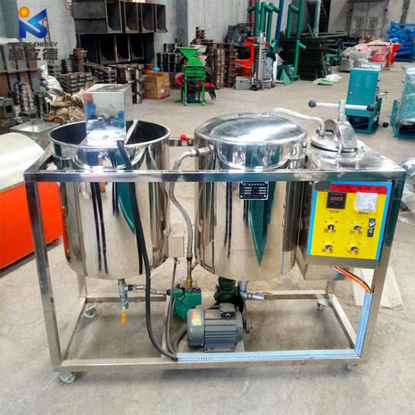 Stainless Steel Sunflower Oil Refinery Machine for Retail and Corn Oil Refined Equipment
