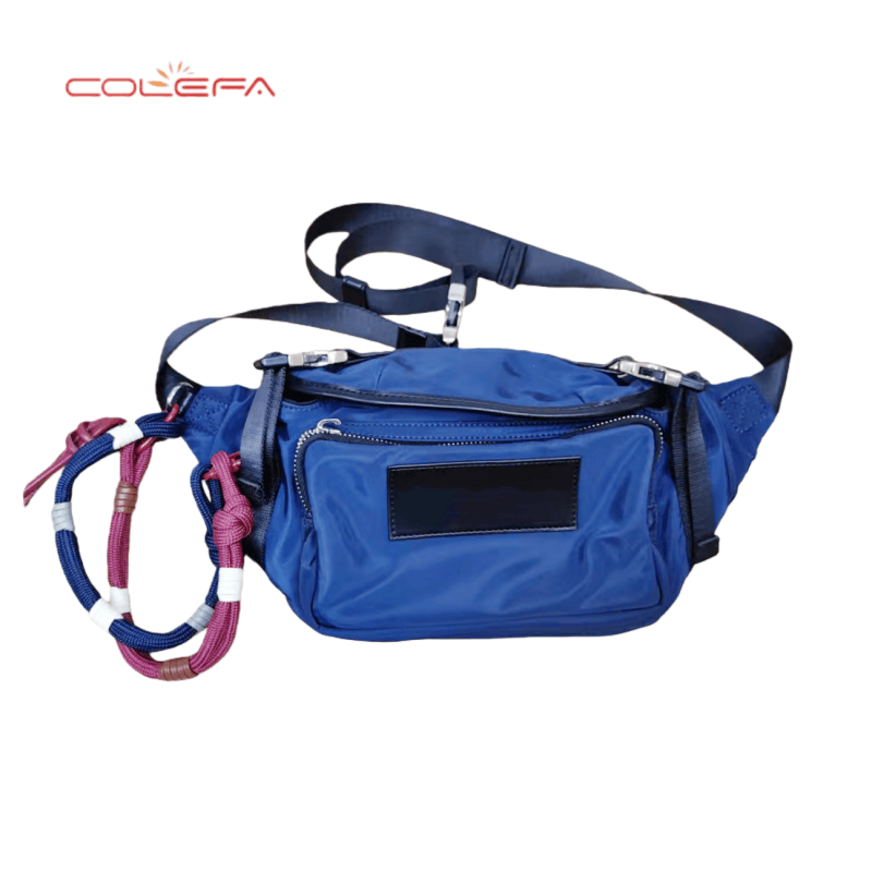 Colefa Custom Accessory Logo Phone Case Man Running Sport Waist Bag Navy Waterproof Motorcycle Navy Men's Pouch Waist Bags