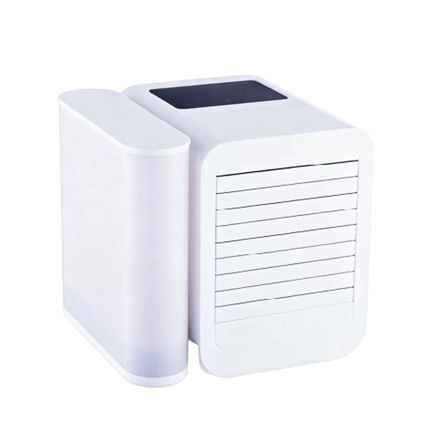 10W USB-C Desktop Fan with 99-Speed, Humidifier & RGB Lights