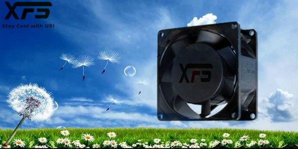 80*80*38mm 110V/120V/220V/240V AC Black Alumium Brushless Cooling Fan AC8038