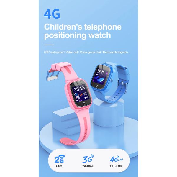 4G Sim Card GPS Positioning Watch SOS Phone Call Waterproof D38 Voice Monitoring HD Video Call