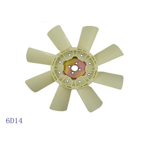 OEM quality 7 blade 4 holes 6BG1 fan blade cooling fan