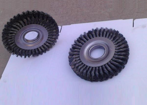 Cleaning Corrosion Twisted Wire Wheel Brush Three Layer Stringer Bead Wheels