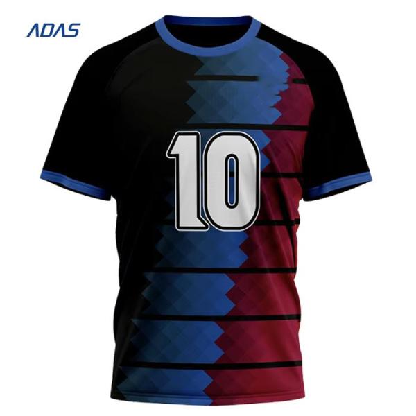 Allover Printed reversible Soccer T Shirt Jerseys For Men Custom Promotional
