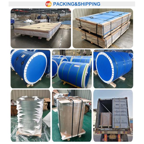 Diámetro de plata del círculo 3003 de la aleación de aluminio del ISO grueso 0,13 - 6.5m m de 80 - de 1000m m