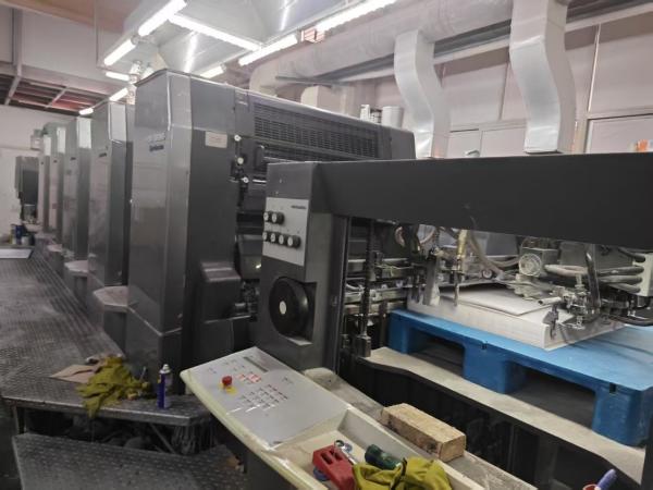 Máquina de impresión offset Heidelberg CD102-5 usada en 2002