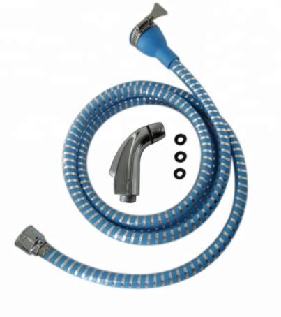 portable travel shataf ABS plastic traveller milao shattaf bidet  2m pvc flexible hose JK-3666 hand held bidet sprayer