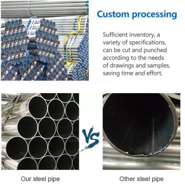 TISCO 1008 1010 труба Q195 Q235 20mm 1020 Gi стальная гальванизировало круглую трубку