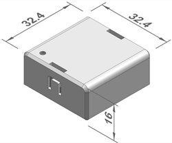 ATE400 安装 .png Датчик температуры монитора 470MHz температуры CE ISO беспроводной онлайн