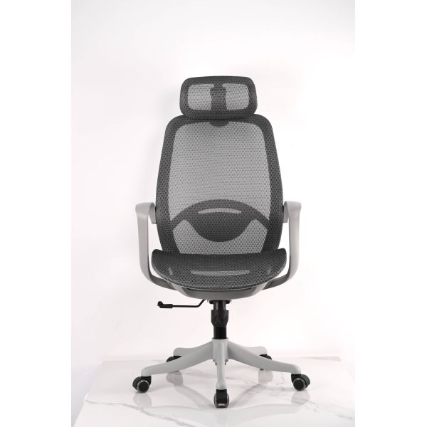 CEO Executive Manager Swivel Full Mesh Office Chair with 2D Headrest