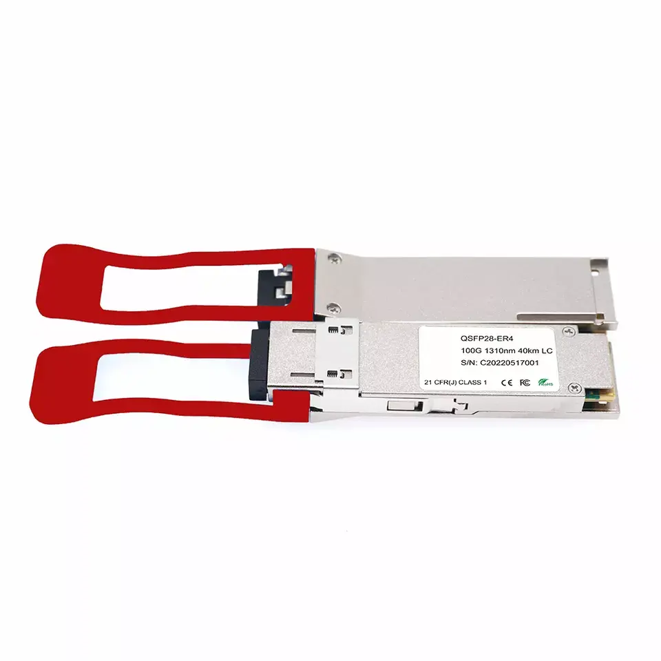 QSFP-100G-ER4L-S 100GBASE Cisco QSFP Transceiver 40KM Reach Over SMF Duplex LC