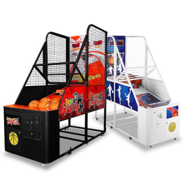 Interactive Coins Operated Basketball Pro Arcade Game Indoor Sports 80W