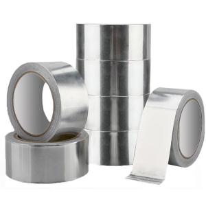 30 Micron Aluminum Foil Tape for HVAC Duct Sealing and Moisture Barrier Applications