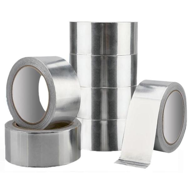 30 Micron Aluminum Foil Tape for HVAC Duct Sealing and Moisture Barrier Applications