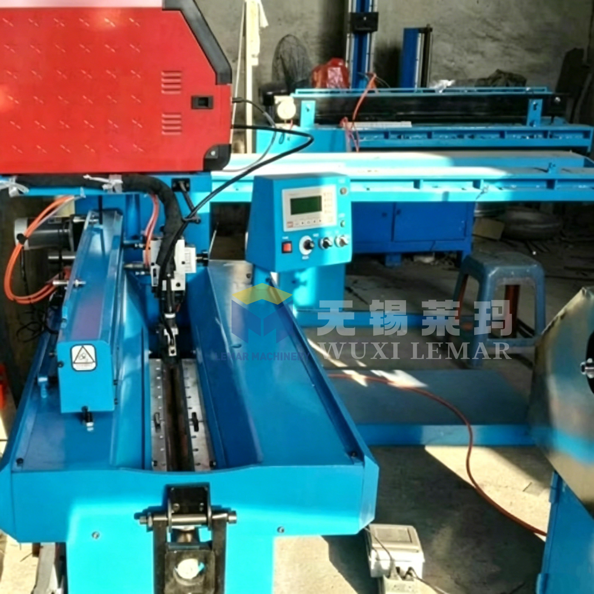 1000mm Straight Seam Welding Machine | Automatic Longitudinal Seam Welder for Stainless Steel Cylinder Tank Barrel