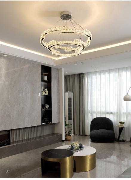 Luxury Crystal Ceiling Lamp Suitable for Living Room Bar Bedroom Ceiling Lamp(WH-CA-102)