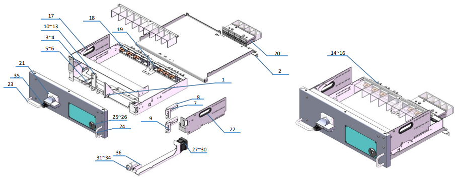 Withdrawable type 8PT Low Voltage Switchgear LV Switchgear