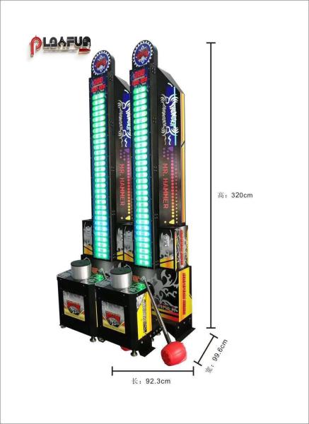 Lottery Ticket Electronic Amusement Redemption Blast Hammer Game Machine