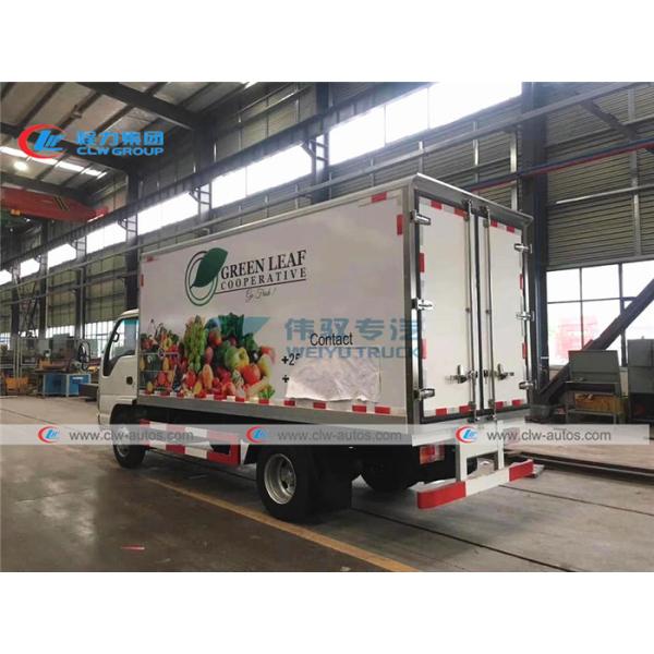 ISUZU 3T 4T Refrigerated доставка мороженого Van Тележки Для
