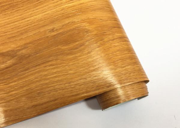 PVC Vinyl Self Adhesive Wood Grain Wallpaper Peel And Stick Wood Grain Wallpaper