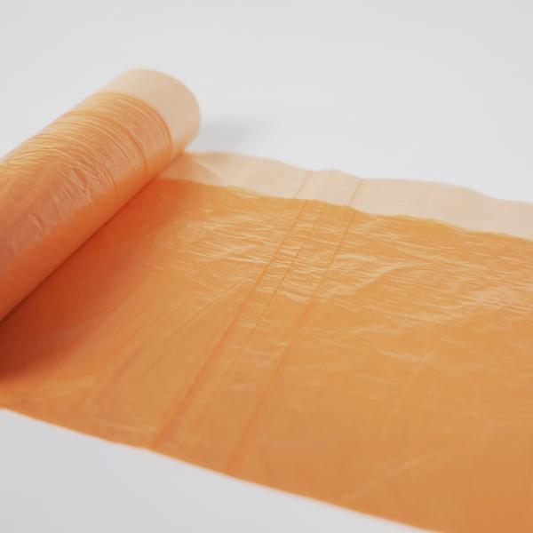 20L Disposable Waste Bag Customed Black Clear And White 100 Counts For Industrial