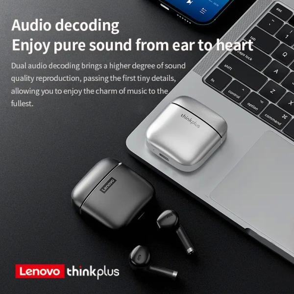 Lenovo Thinkplus XT99 TWS Wireless Earbuds with 3 Hours Play Time 1 Hour Charging Time