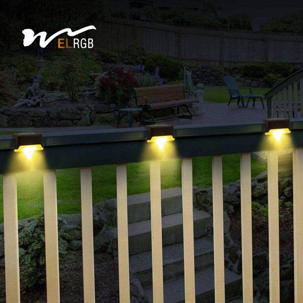 6000K Iluminação solar de parede Iluminação de parede exterior Iluminação de parede para paisagem