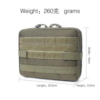 Tactical Molle Pouch Multi-Purpose EDC Bag Utility Admin Pouch For Attachment Pouches