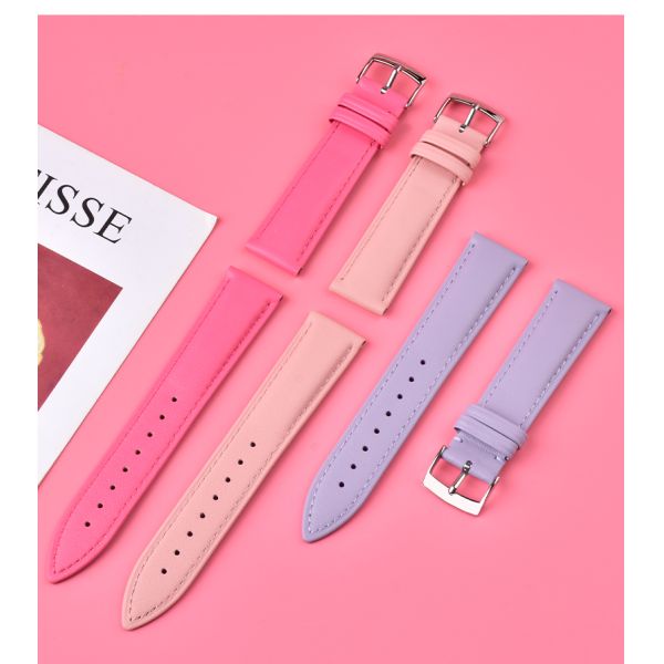 Women's Lively Genuine Leather Watch Strap