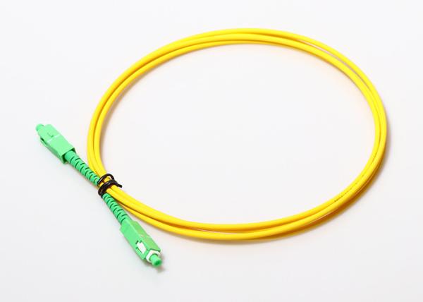SC/APC To SC/APC 3m Simplex LSZH Sfp Optical Fiber Patch Cord