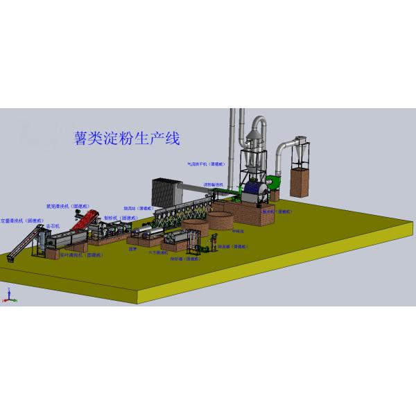 Cassava Starch Processing Machine Cassava Flour Garri Machine