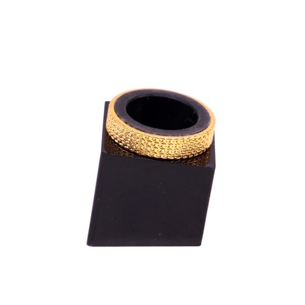 30*37mm Irregularity Square Perfume Bottle Lids Metal Type