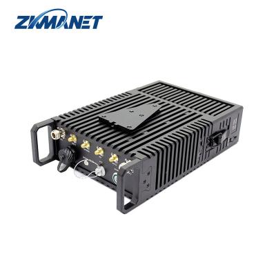 Polícia Militar Manpack 40dBm MIMO High Power AES IP Mesh Radio Video Transmitter