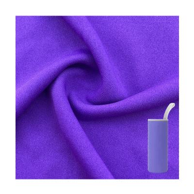 Single Jersey 4 Way Stretch Tecido de poliéster tricô Wicking de humidade Estirável