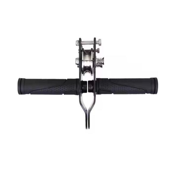 Custom 8mm*20m Luxury Park and Playground Zip Line Kits Spring Brake e Harness para quintal com aço inoxidável
