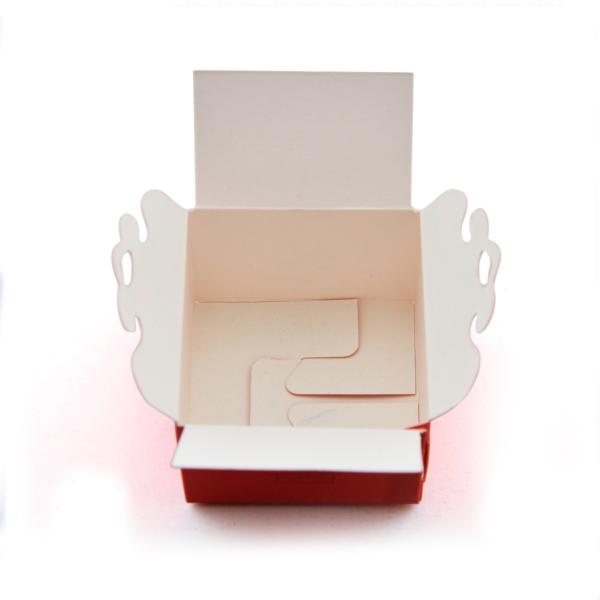 Red Color Logo Printed 120mm Length Cardboard Packaging Boxes For Wedding