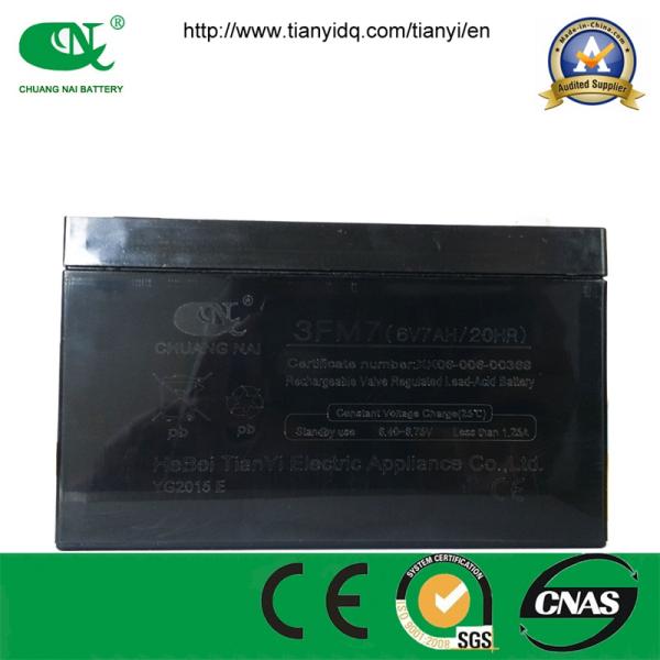 6V7ah Storage Battery of Lead Acid Battery for  Electric Toy Cars