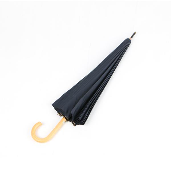 Black Compact Windproof Umbrella , Lady Fashion Extra Large Rain Umbrella