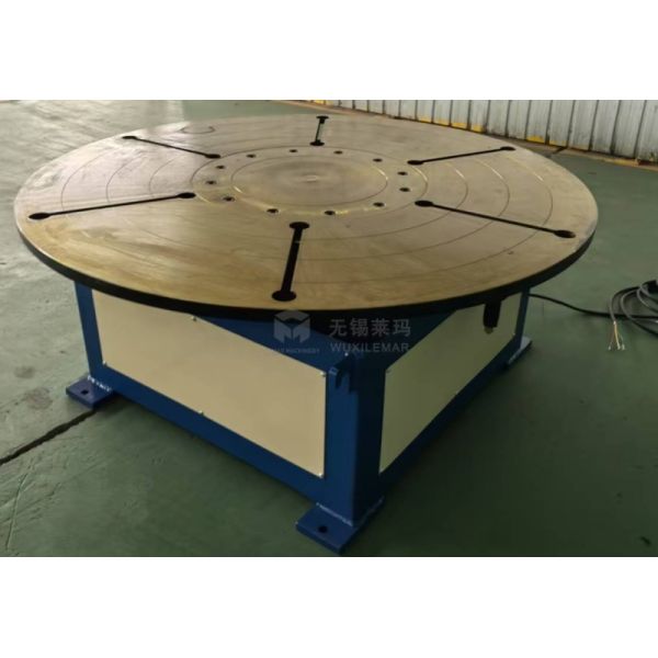 3 Ton Rotary Welding Positioner Turntable 1200mm Diameter 0.05 - 1 Rpm