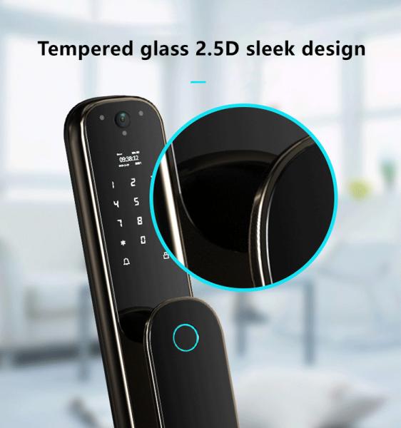 OEM Smart Camera Door Lock Unique Stylish Electronic Fingerprint