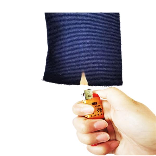 Woven Protective Fire Retardant Cotton Fabric FR Finish For Protective Cloth