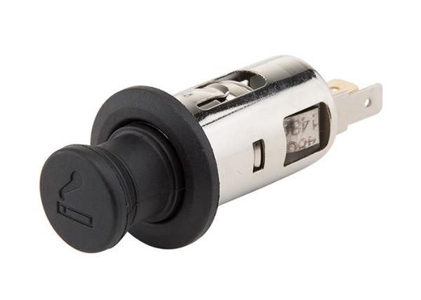 Direct Replacement Vehicle Cigarette Lighter With Black Head Pop Out