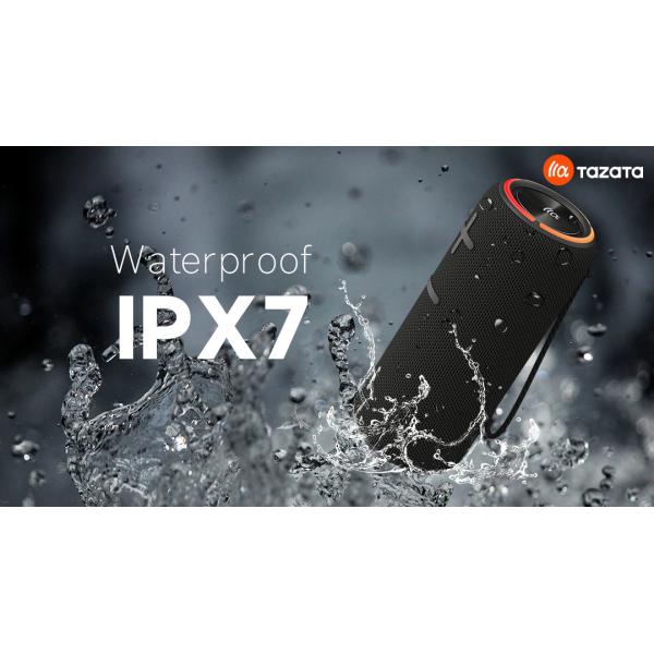 TAZATA FUN 300 IPX7 Waterproof Portable Bluetooth Speaker With 10m Range TWS 5000mAh Battery