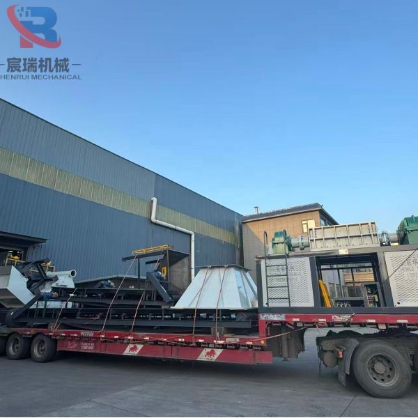 Industrial Double Shaft Shredder for Used Car Body Truck Tire Metal Scrap